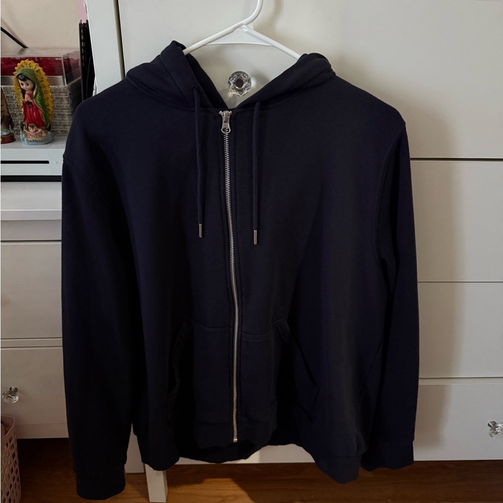 H&M Navy Zip-Up Jacket